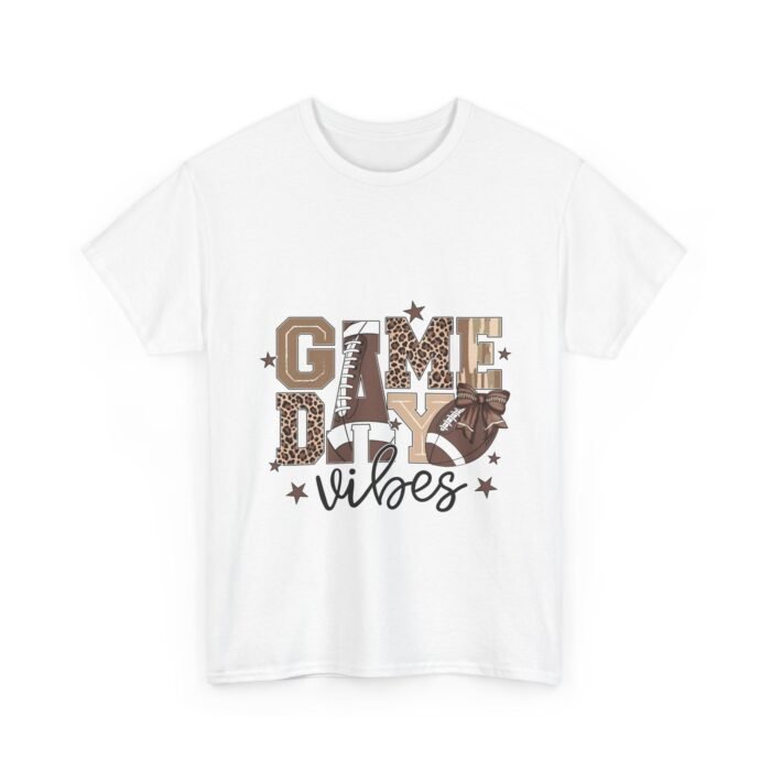 Game Day Vibes Unisex Tee | Sports Shirt, Football Tee, Tailgate Shirt, Casual Wear, Game Day Apparel - Image 3