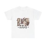 Game Day Vibes Unisex Tee | Sports Shirt, Football Tee, Tailgate Shirt, Casual Wear, Game Day Apparel