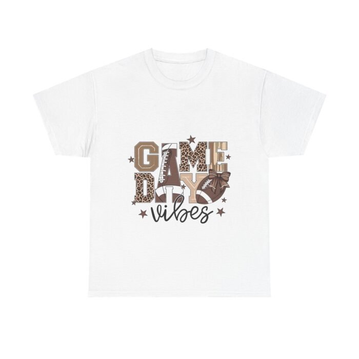 Game Day Vibes Unisex Tee | Sports Shirt, Football Tee, Tailgate Shirt, Casual Wear, Game Day Apparel - Image 1