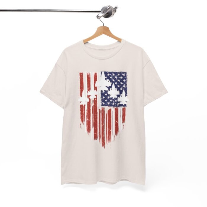 Patriotic Unisex Cotton Tee, Vintage American Flag Shirt, Casual Summer Style, Fourth of July Gift, Everyday Wear - Image 20