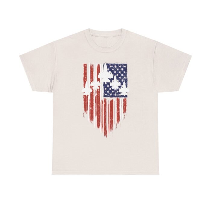 Patriotic Unisex Cotton Tee, Vintage American Flag Shirt, Casual Summer Style, Fourth of July Gift, Everyday Wear - Image 16