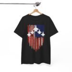 Patriotic Unisex Cotton Tee, Vintage American Flag Shirt, Casual Summer Style, Fourth of July Gift, Everyday Wear - Image 14