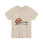 Autumn Themed Unisex Heavy Cotton Tee | Halloween Shirt, Fall Fashion, Graphic Tee, Pumpkin Tee, Casual Halloween Wear - Image 7