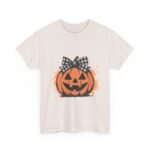 Halloween Pumpkin Graphic Tee, Unisex Cotton T-Shirt for Fall, Halloween Party Outfit, Funny Pumpkin Shirt, Autumn Apparel - Image 15