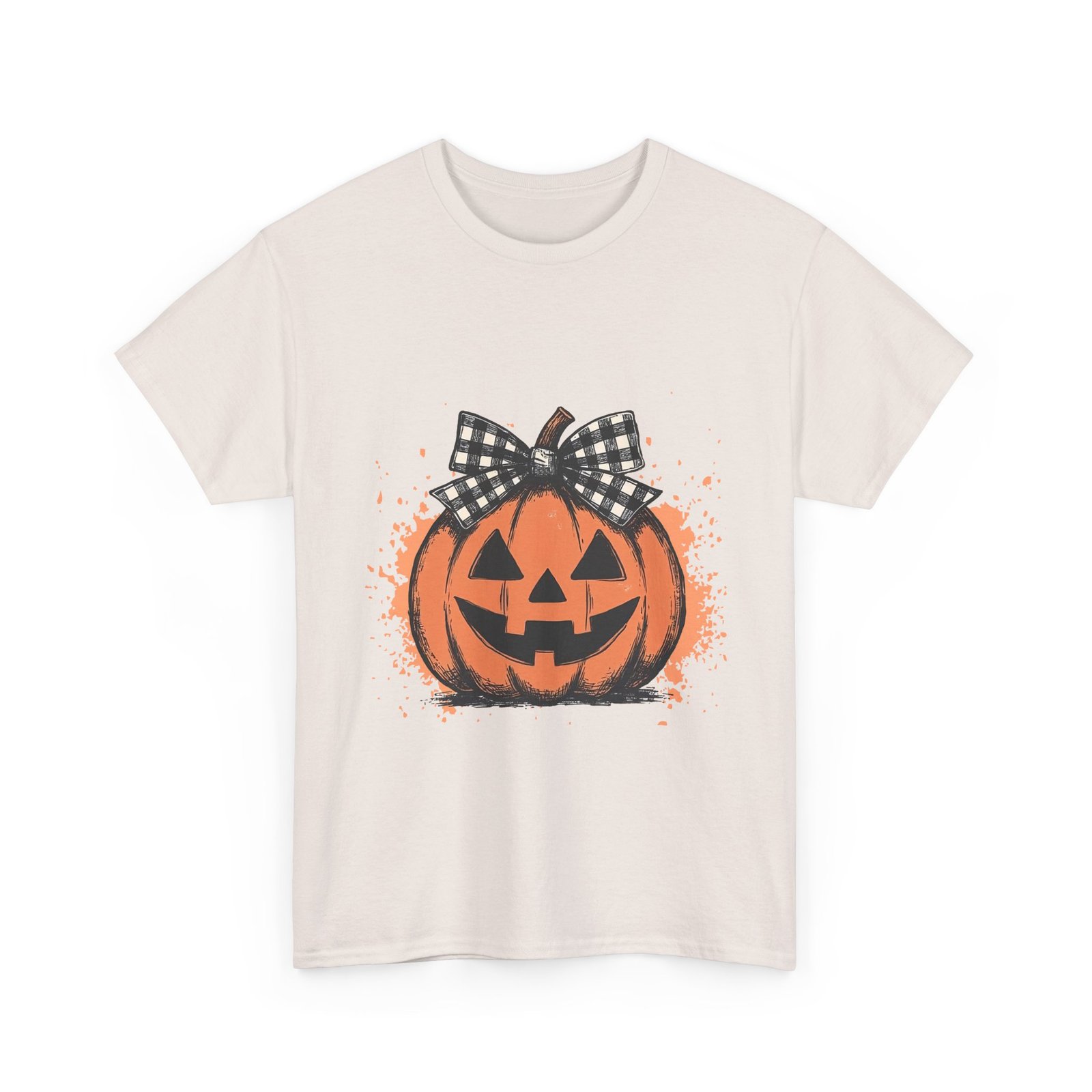 11194096357757816308_2048.jpeg Halloween Pumpkin Graphic Tee, Unisex Cotton T-Shirt for Fall, Halloween Party Outfit, Funny Pumpkin Shirt, Autumn Apparel - Image 15