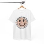 Positive Vibes Unisex Tee - Smiley Face, Mental Health Awareness, Gift for Friends, Casual Comfort, Everyday Wear - Image 5