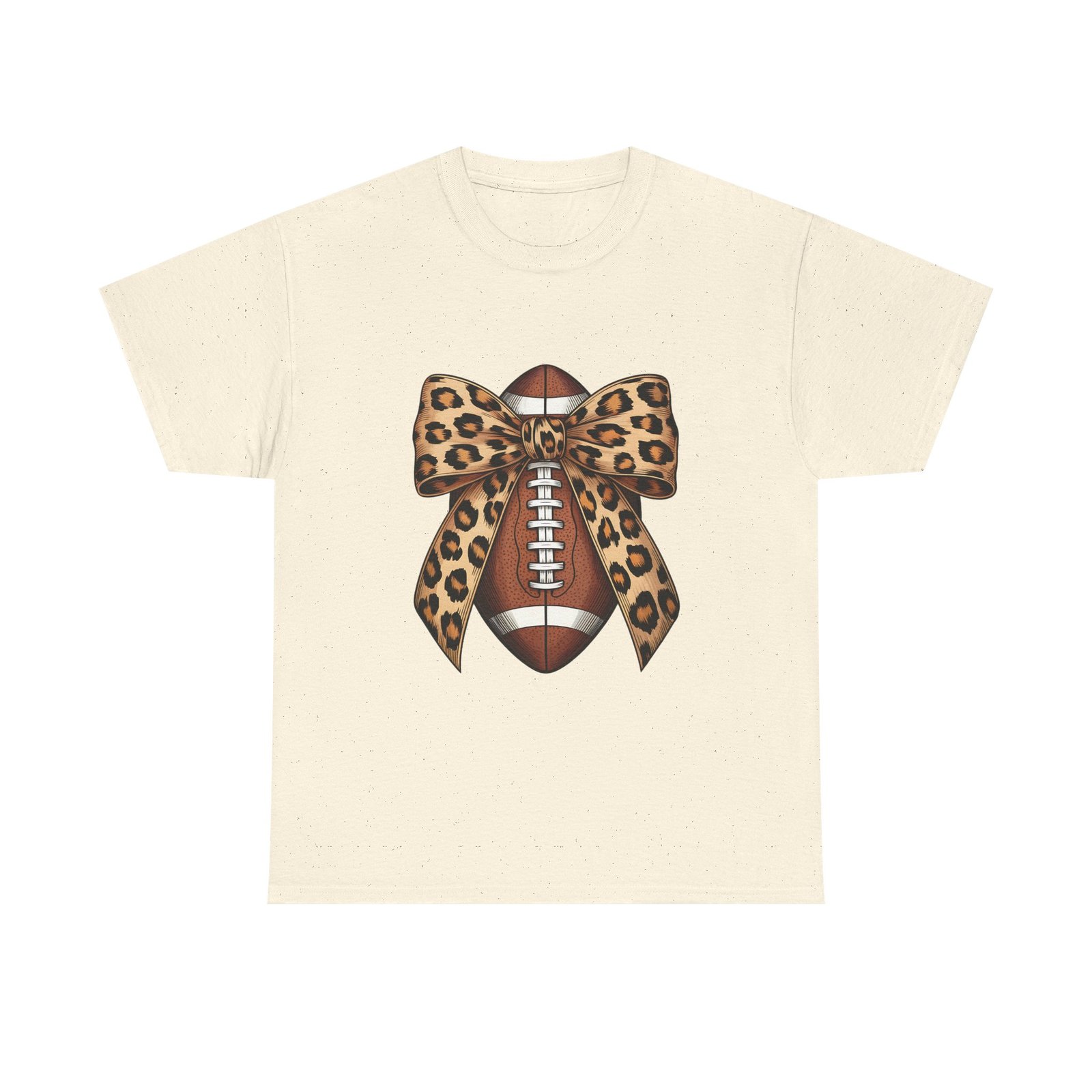 1262512010231966552_2048.jpeg Leopard Bow Football Tee | Unisex Heavy Cotton T-Shirt, Sports Shirt, Game Day Outfit, Fall Fashion, Birthday Gift - Image 18