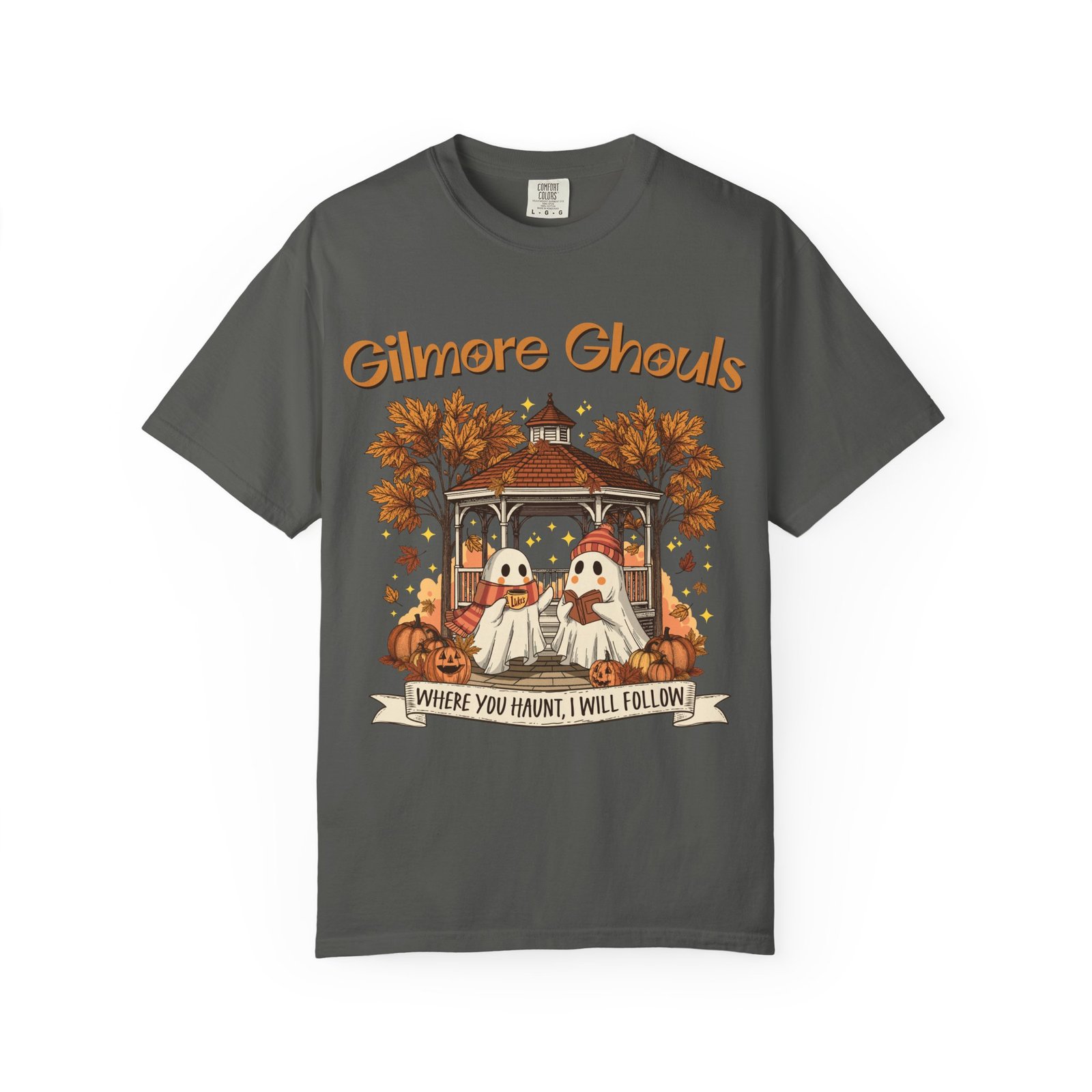 13224068943558595877_2048.jpeg Gilmore Ghouls Unisex T-Shirt, Fall T-Shirt, Halloween Apparel, Spooky Season Shirt, Cozy Casualwear, Gift for Fans - Image 13