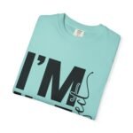 Unisex Garment-Dyed T-shirt with 'I'M NOT Perfect' Design - Casual Wear, Motivational Gift, Everyday Tee, Humor Shirt, Unique Fashion - Image 34
