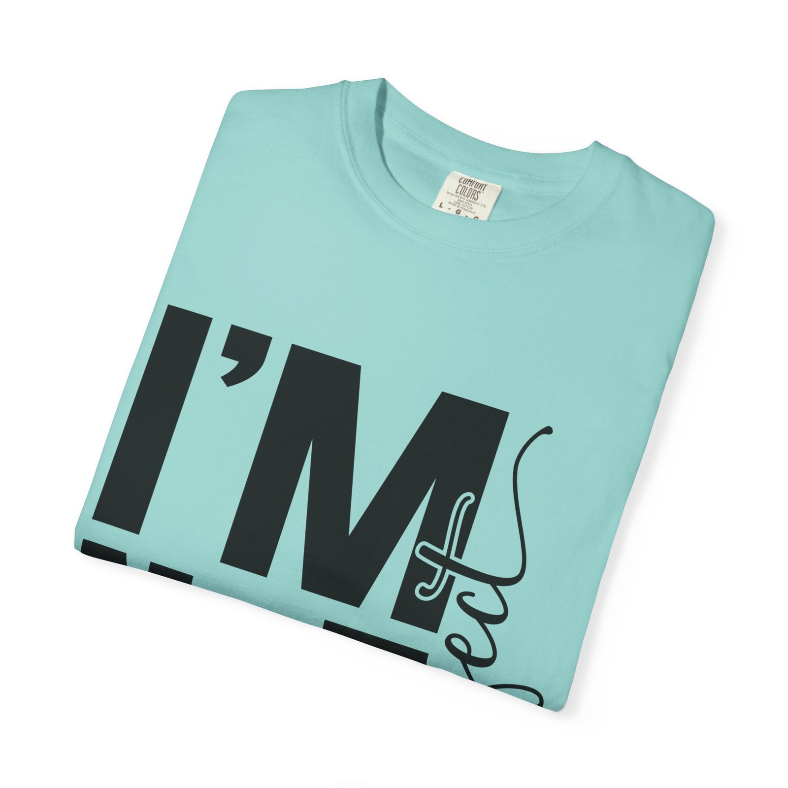 15680070754731057911_2048.jpeg Unisex Garment-Dyed T-shirt with 'I'M NOT Perfect' Design - Casual Wear, Motivational Gift, Everyday Tee, Humor Shirt, Unique Fashion - Image 34