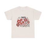 Floral Quote Tee: It's Okay To Not Be Okay, Motivational Gift, Self-Care Apparel, Floral Design Tee, Unisex T-Shirt, Casual Wear - Image 6