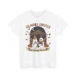Gilmore Ghouls Unisex Heavy Cotton Tee - Halloween Shirt, Spooky T-Shirt, Fall Apparel, Ghosts & Pumpkins, Casual Wear