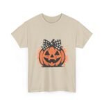 Halloween Pumpkin Graphic Tee, Unisex Cotton T-Shirt for Fall, Halloween Party Outfit, Funny Pumpkin Shirt, Autumn Apparel - Image 11