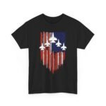 Patriotic Unisex Cotton Tee, Vintage American Flag Shirt, Casual Summer Style, Fourth of July Gift, Everyday Wear - Image 12