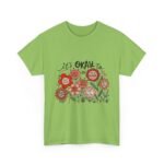 Floral Quote Tee: It's Okay To Not Be Okay, Motivational Gift, Self-Care Apparel, Floral Design Tee, Unisex T-Shirt, Casual Wear - Image 30