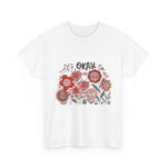 Floral Quote Tee: It's Okay To Not Be Okay, Motivational Gift, Self-Care Apparel, Floral Design Tee, Unisex T-Shirt, Casual Wear - Image 4