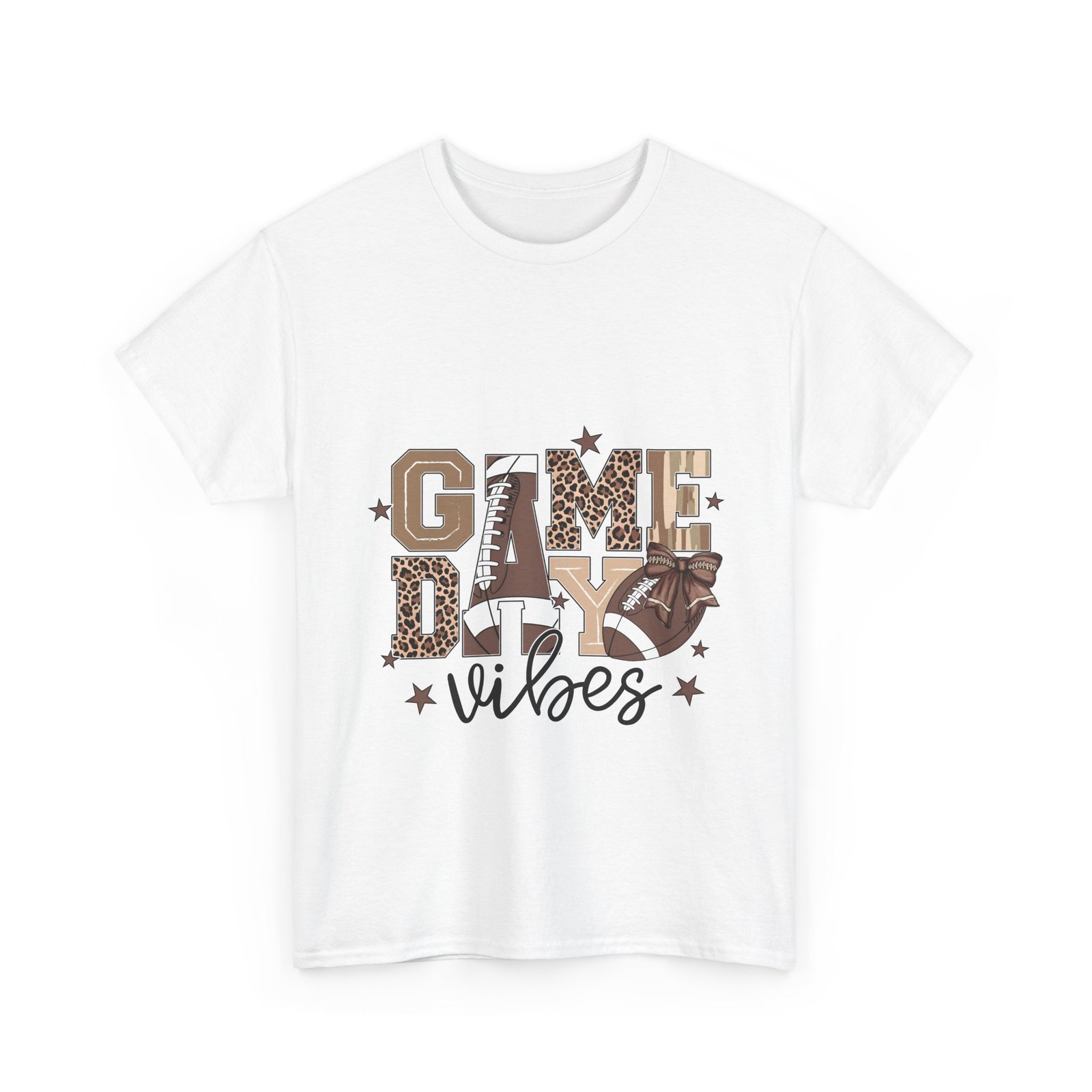 4083555019594876866_2048.jpeg Game Day Vibes Unisex Tee | Sports Shirt, Football Tee, Tailgate Shirt, Casual Wear, Game Day Apparel - Image 3