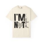 Unisex Garment-Dyed T-shirt with 'I'M NOT Perfect' Design - Casual Wear, Motivational Gift, Everyday Tee, Humor Shirt, Unique Fashion - Image 12