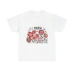 Floral Quote Tee: It's Okay To Not Be Okay, Motivational Gift, Self-Care Apparel, Floral Design Tee, Unisex T-Shirt, Casual Wear - Image 2