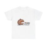 Autumn Themed Unisex Heavy Cotton Tee | Halloween Shirt, Fall Fashion, Graphic Tee, Pumpkin Tee, Casual Halloween Wear - Image 2
