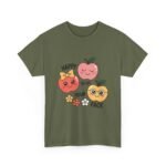 Happy Fruits Unisex Cotton Tee, Cute Graphic Tee, Gift for Friends, Summer Apparel, Positive Vibes Shirt, Fun Casual Wear - Image 16