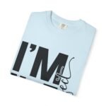 Unisex Garment-Dyed T-shirt with 'I'M NOT Perfect' Design - Casual Wear, Motivational Gift, Everyday Tee, Humor Shirt, Unique Fashion - Image 39