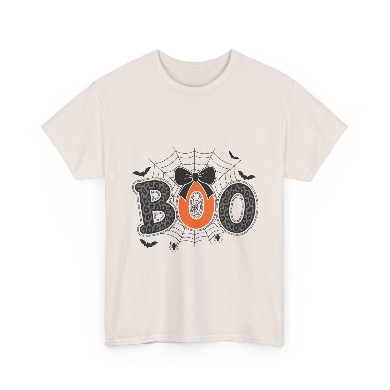 688605338859774665_2048.jpeg Halloween Boo Unisex Heavy Cotton Tee, Spooky T-Shirt, Fun Halloween Costume, Trick or Treat Shirt, Ghost Print Tee - Image 11