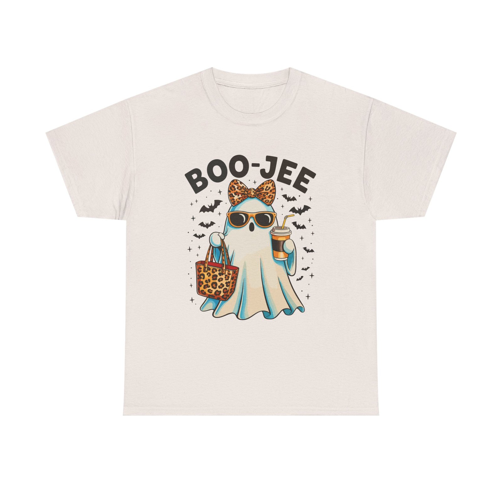 775513492137761508_2048.jpeg Boo-Jee Ghost Tee - Spooky Chic Unisex Heavy Cotton T-Shirt for Halloween, Ghost Lover Gift, Fall Fashion, Cozy Autumn Vibes, Casual Wear - Image 9
