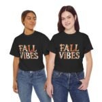 Fall Vibes Unisex Heavy Cotton Tee, Autumn T-Shirt, Cozy Gift, Seasonal Wear, Trendy Apparel, Casual Style - Image 7