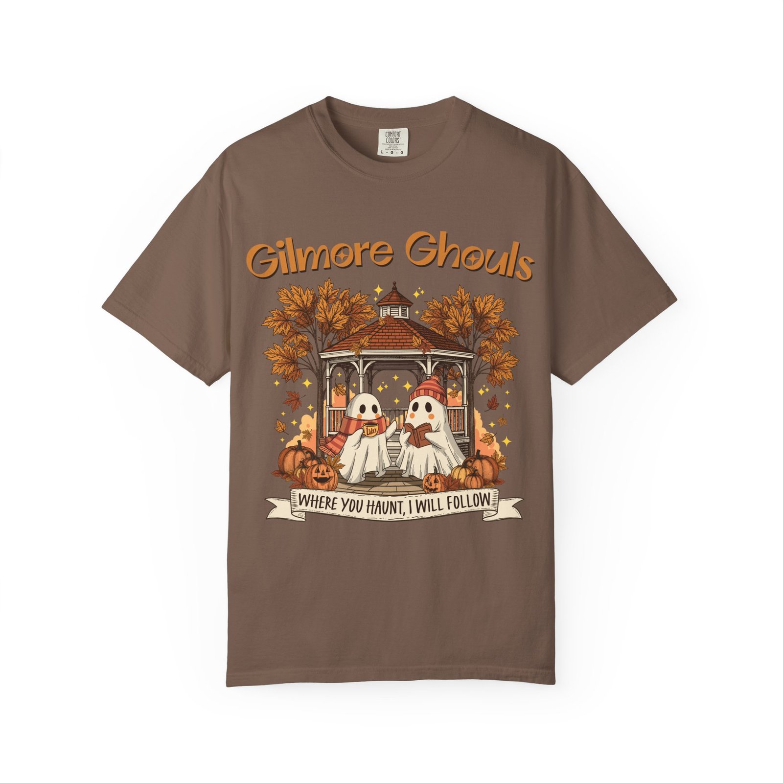 8206620519995477474_2048.jpeg Gilmore Ghouls Unisex T-Shirt, Fall T-Shirt, Halloween Apparel, Spooky Season Shirt, Cozy Casualwear, Gift for Fans - Image 9