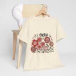 Floral Quote Tee: It's Okay To Not Be Okay, Motivational Gift, Self-Care Apparel, Floral Design Tee, Unisex T-Shirt, Casual Wear - Image 27