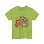Floral Quote Tee: It's Okay To Not Be Okay, Motivational Gift, Self-Care Apparel, Floral Design Tee, Unisex T-Shirt, Casual Wear - Image 34